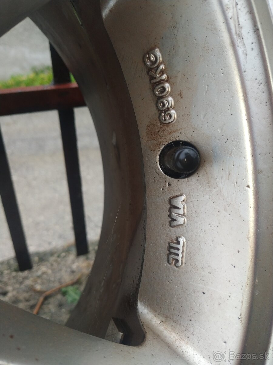 VW Touran ALU disky. 4 kusy. 205/55/R16. - 11