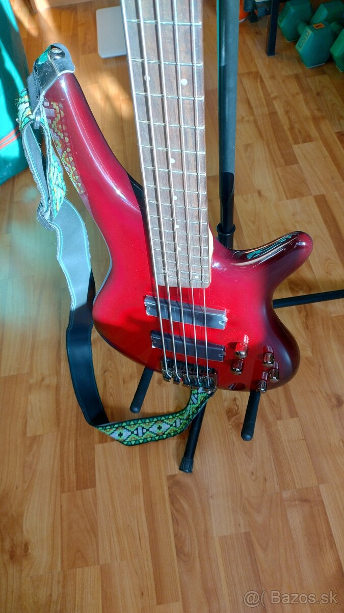 5 strunová basgitara Ibanez SR375 Blackberry Sunburst - 11