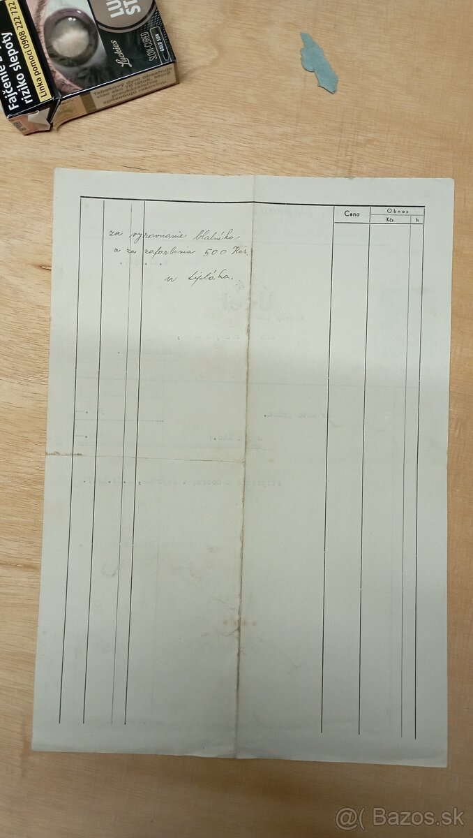 Preukaz..účtenka ..na veterán.. Škoda - 11