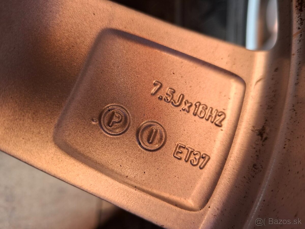 Originálne hlinikove disky Audi R16, 5x112 - 11