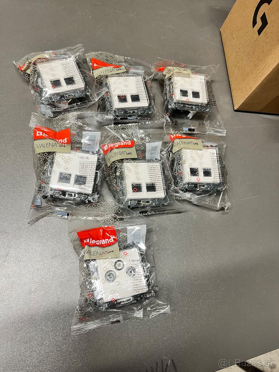 LEGRAND valena life, CYKY káble, asfora, elektro materiál - 11