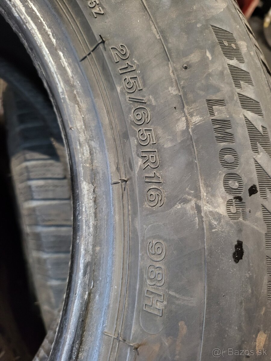 215/ 65 R16 Bridgestone zimne pneumatiky - 11