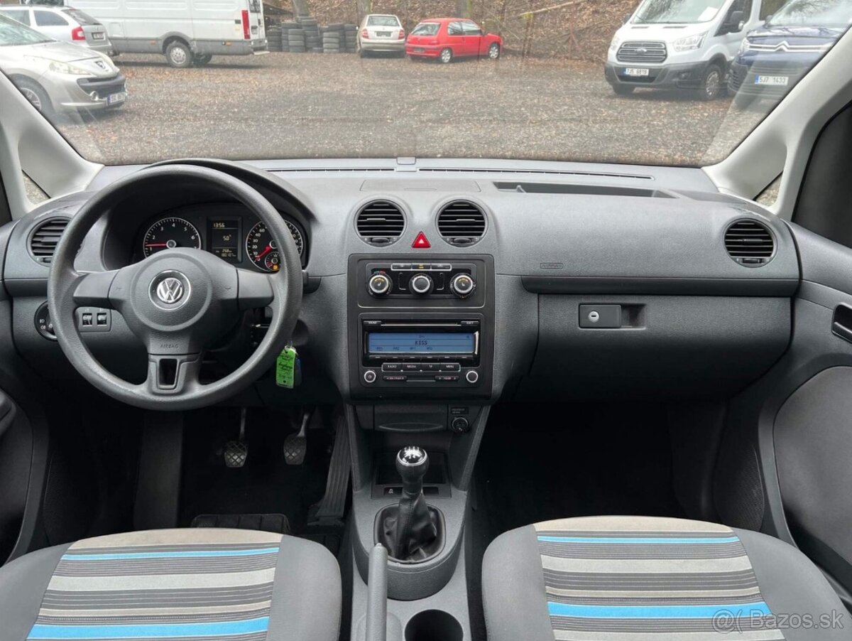 VW Caddy 1.2 TSI 77 kW 2x šoupačky 2011 klima serviska - 11