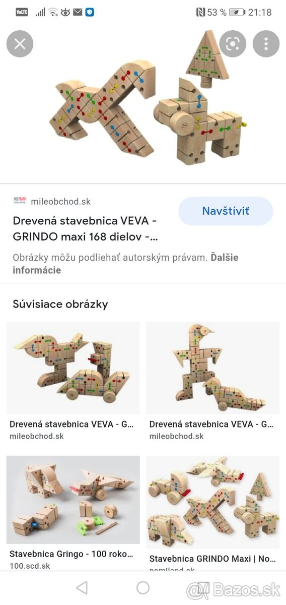 Drevená stavebnica Gringo - 11