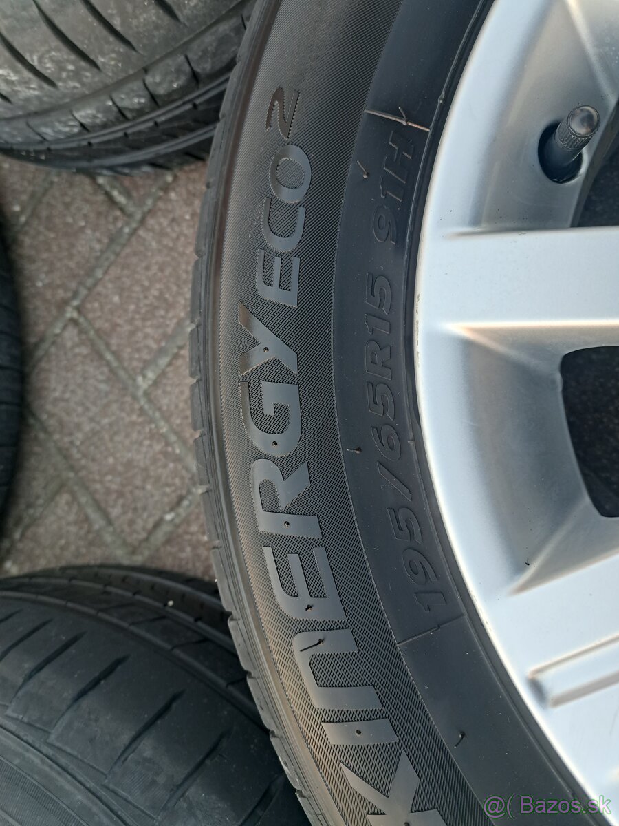 Letne elektrony VW original 5×112 R15 195/65 - 11