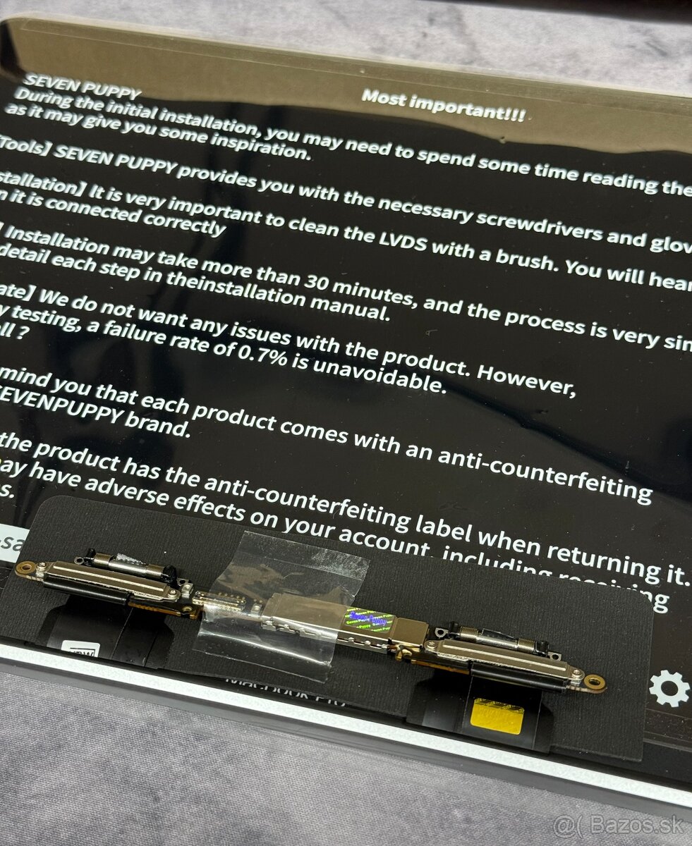 Vadné LCD displeje pre Apple MacBook (refurbished) - 11