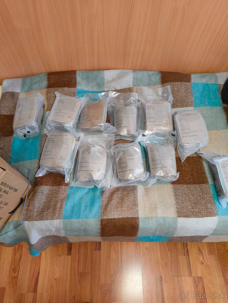 MRE Usa Army 🇺🇲 Halal edícia 🍝🍴 - 11