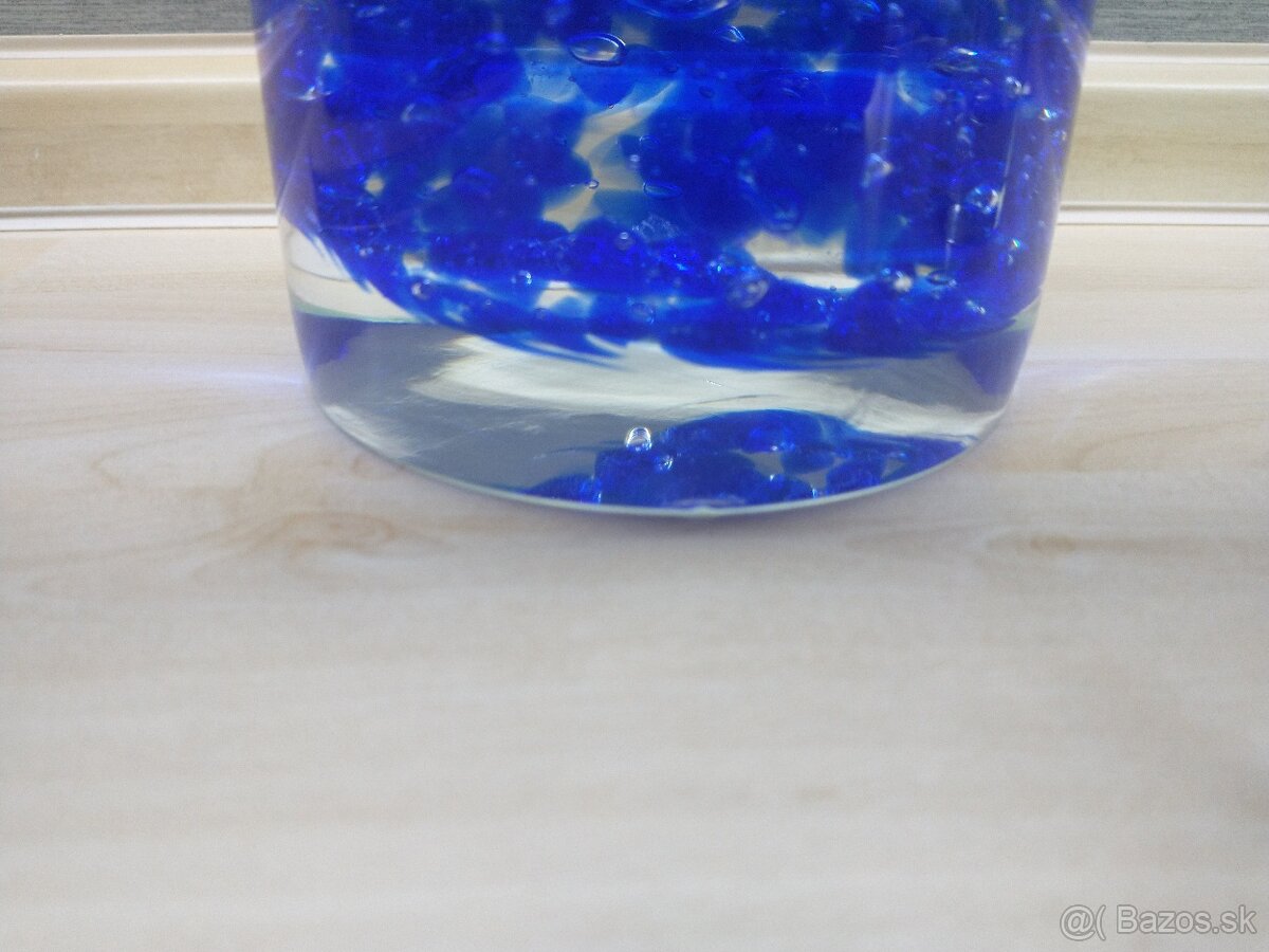 hutné sklo, váza, misa - 11