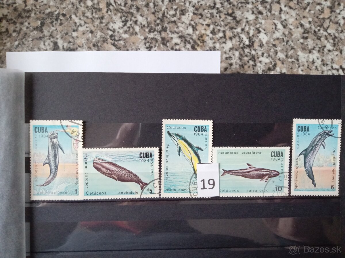 Poštové známky č.491 - AMERIKA a KARIBIK I. - 20 sérií - 11