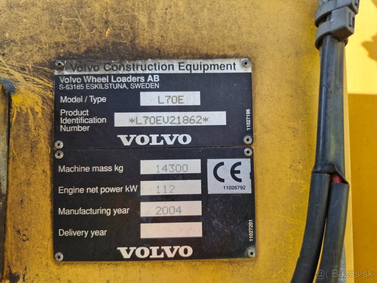 Volvo L70E, plný servis, plně funkční, DPH - 11