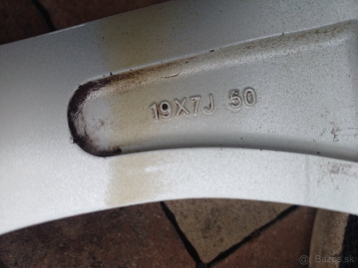 Orig. hliníkové disky Mazda R19, 5x114,3 - 11