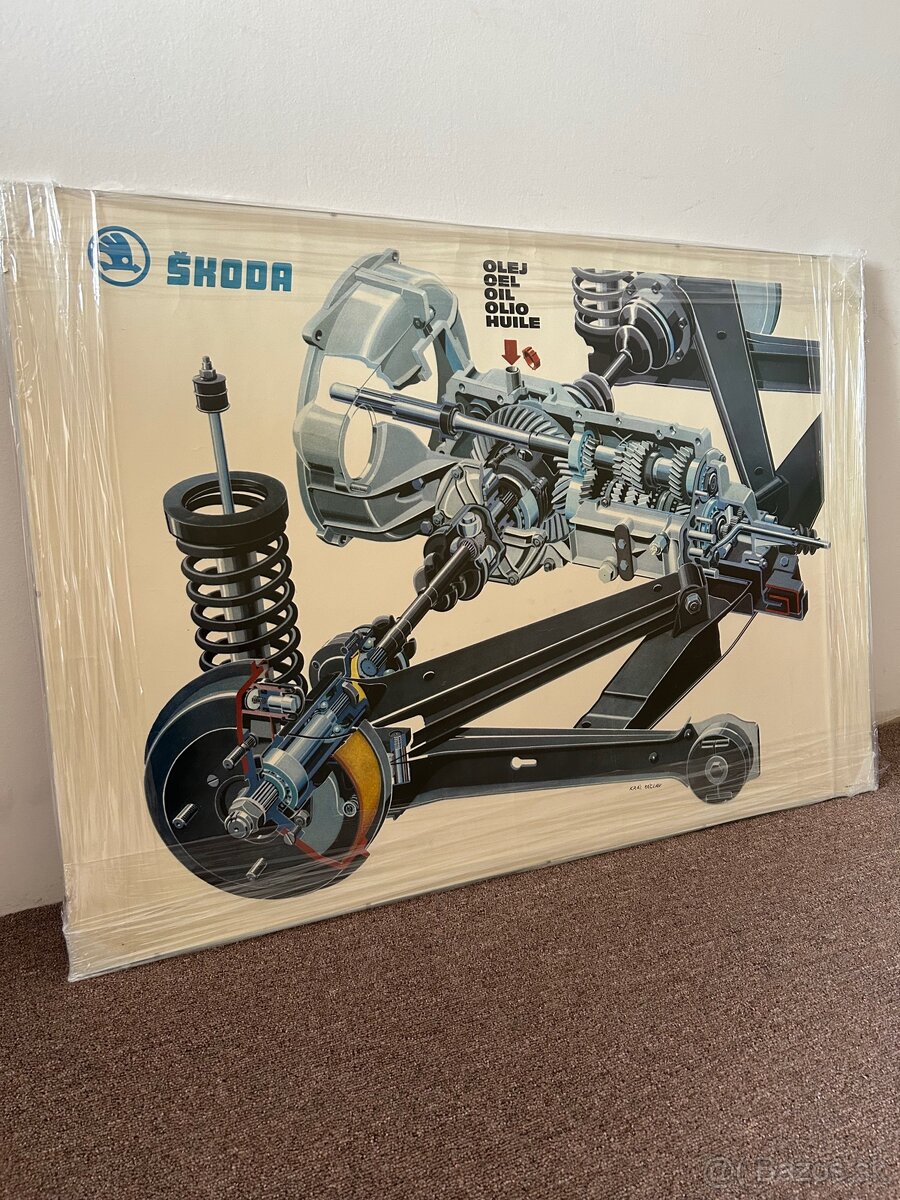 Retro plagáty v rámoch - 11