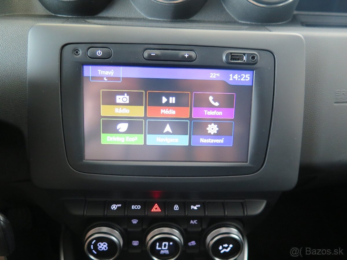 Dacia Duster 1.2TCe,92kW,navi,klima,kamera,výhřev - 11
