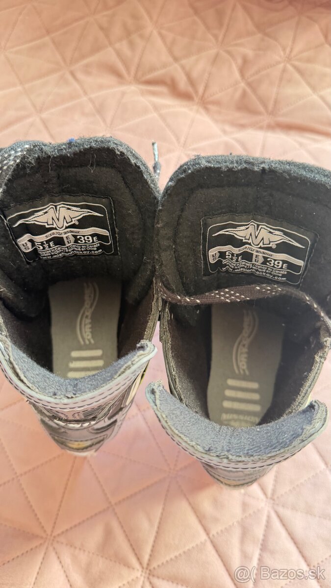 ✅ NOVÉ - HOKEJOVÉ KORČULE MISSION - 39 EE- US 5 a 1/2 EE ✅ - 11