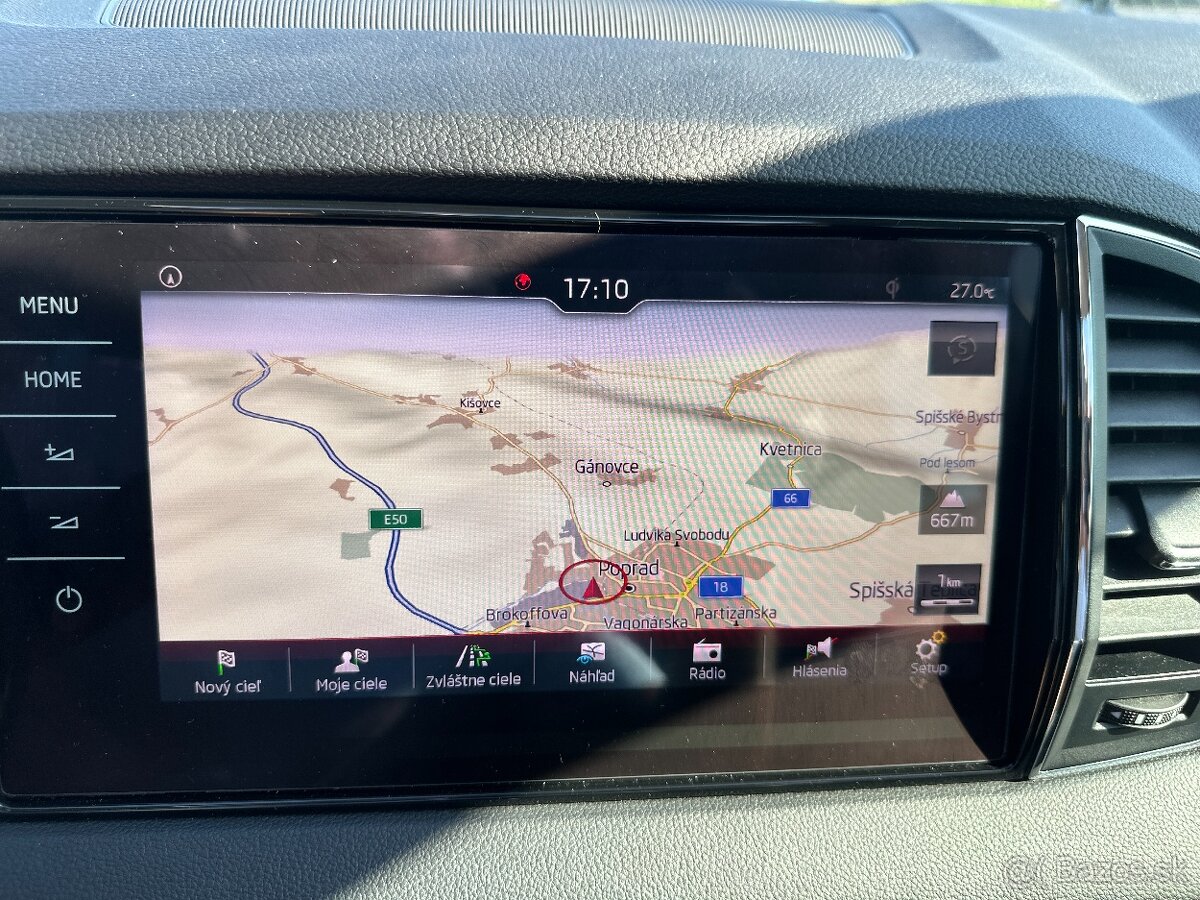 Skoda karoq interier Sportline 1.5tsi-rv:05/2019-181tis-TOP - 11