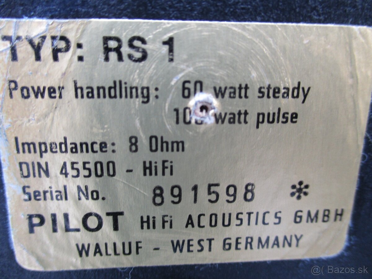 Pilot Typ: RS1 - 11
