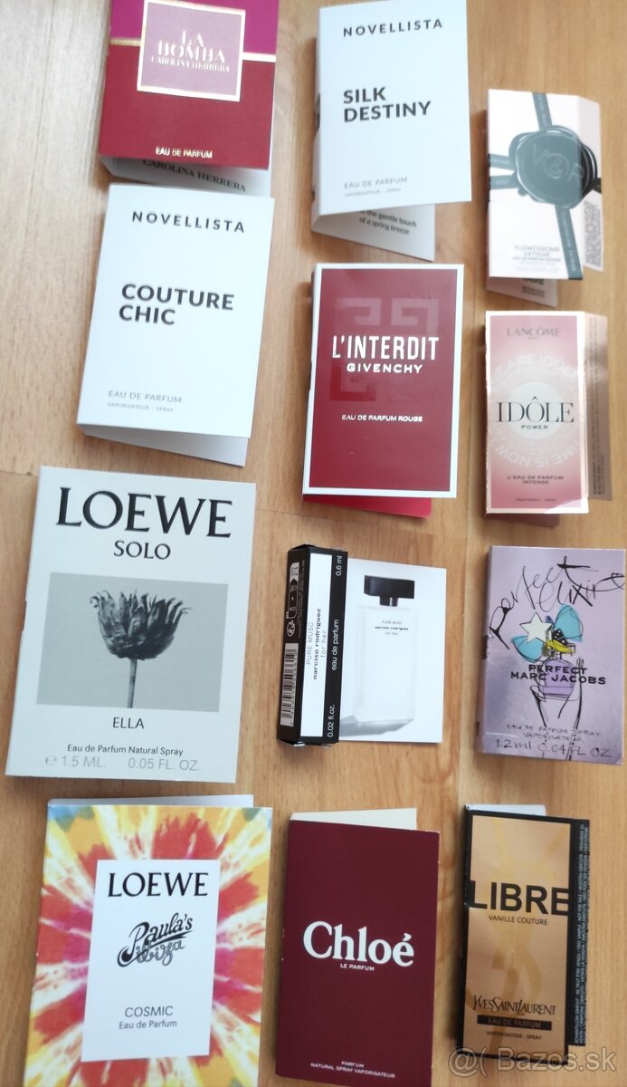 Kozmetika balík #vzorky parfémov - 11