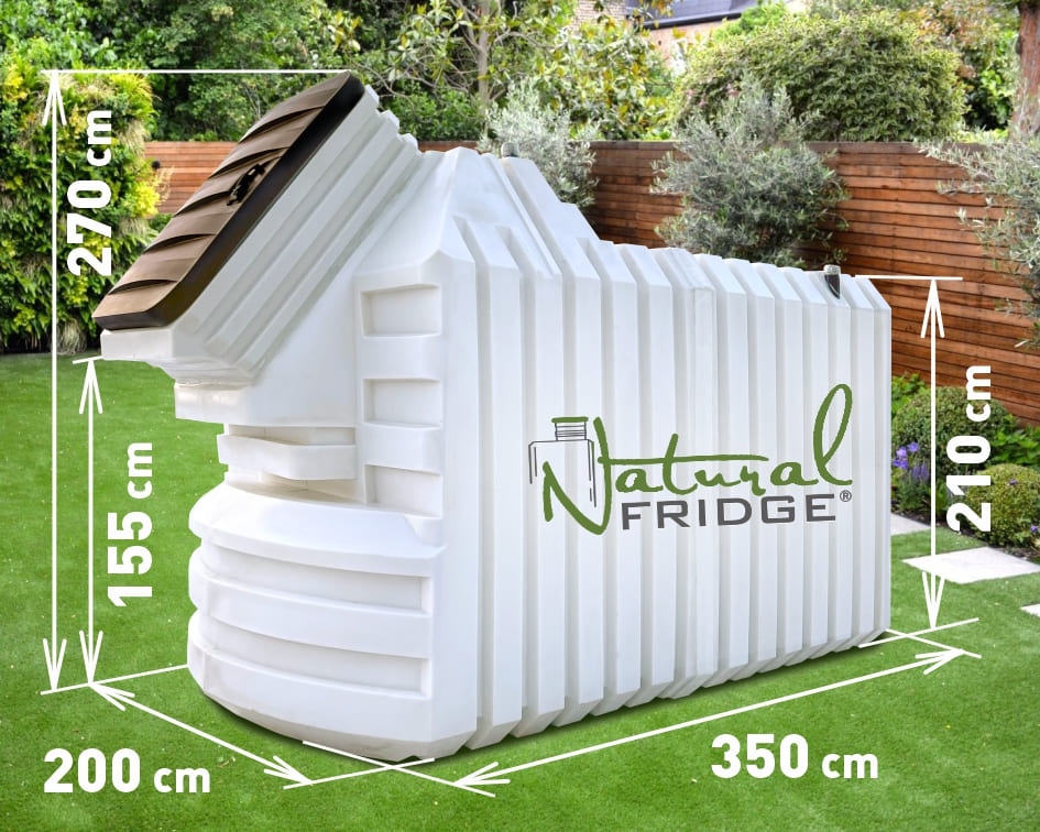 Záhradné pivnice z potravinárskeho plastu - rôzne rozmery - 11