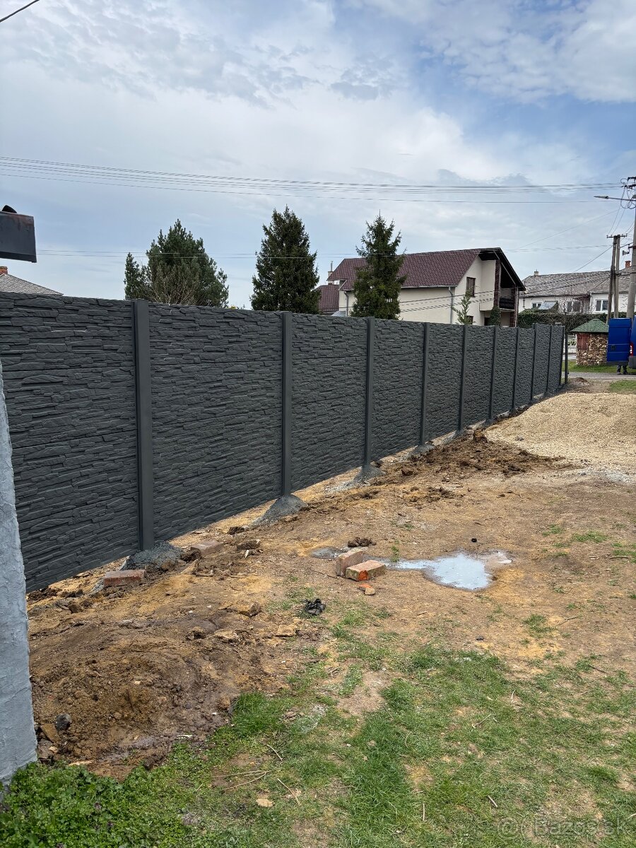 Betónové ploty a 3D ploty - 11