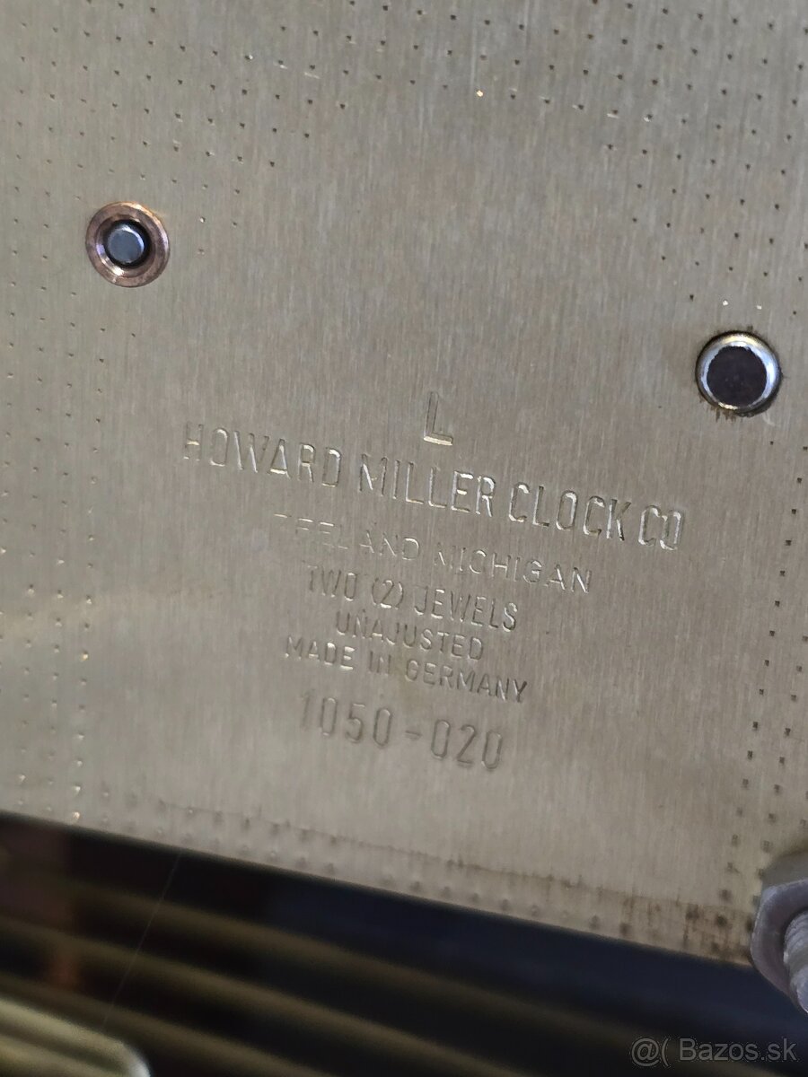 Krbové hodiny Howard Miller Thomas Tompion - 11