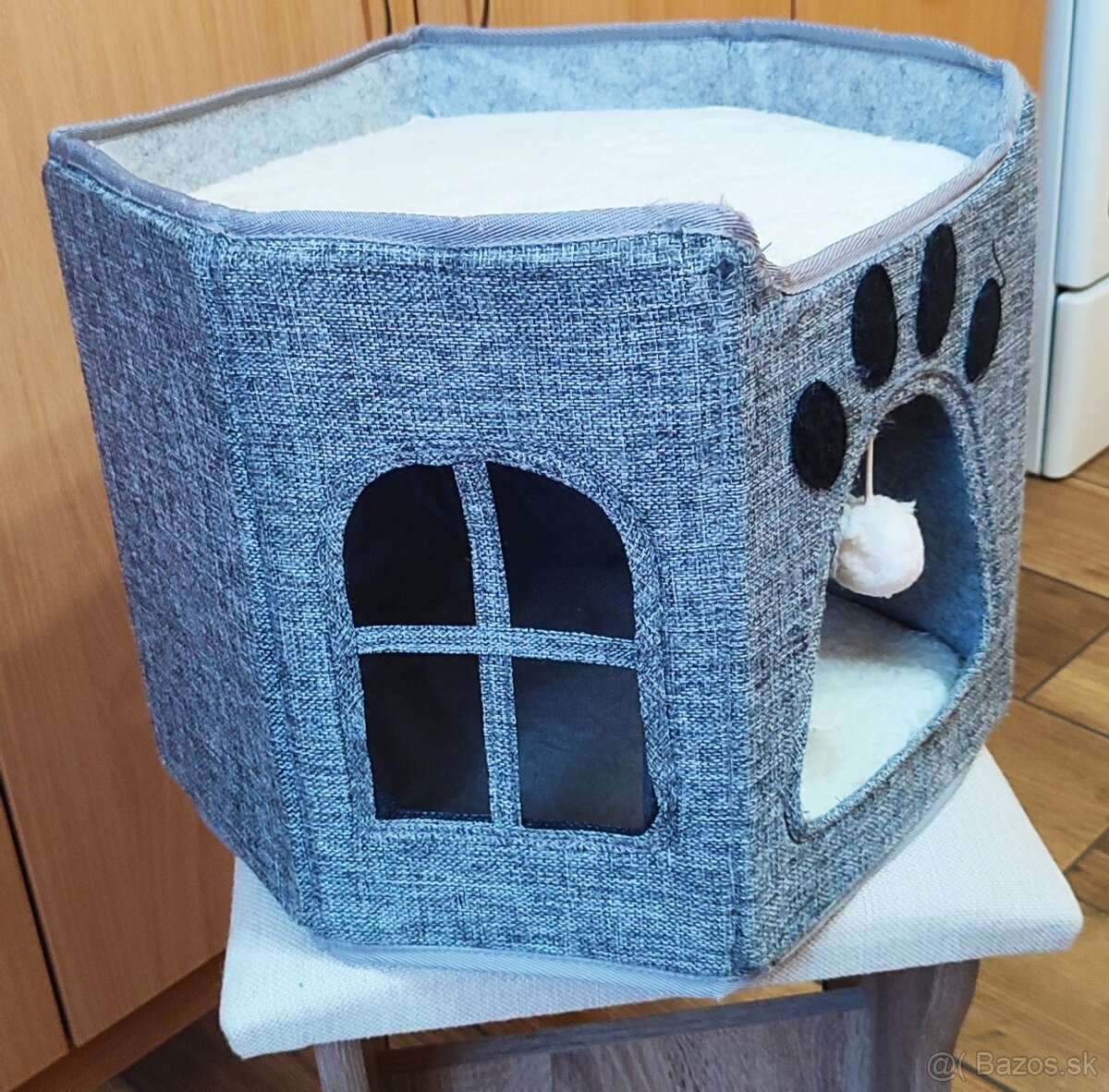 pelech, domček pre mačičku - 11