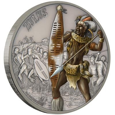 investičné striebro - mince - warriors of history - 11