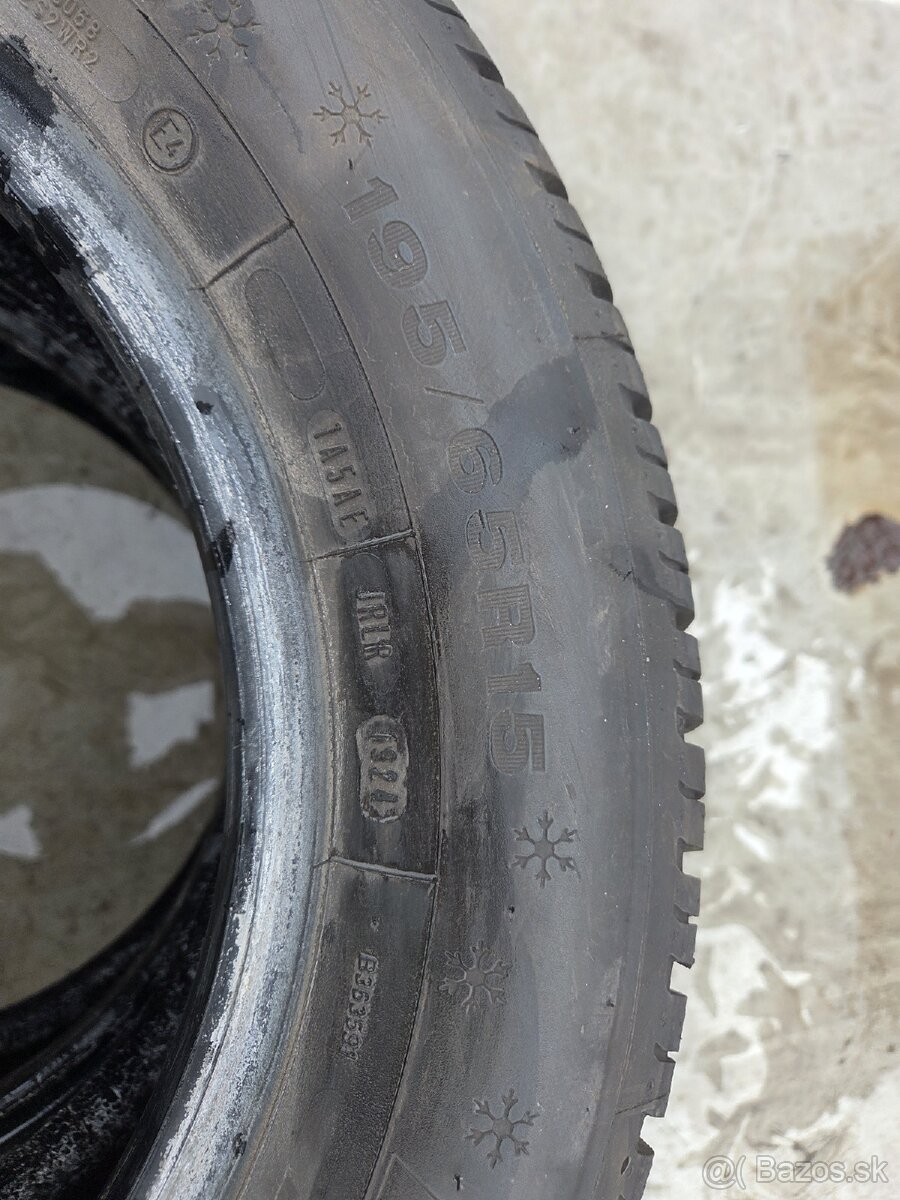 Dunlop winter 195/65r15 zimna - 11