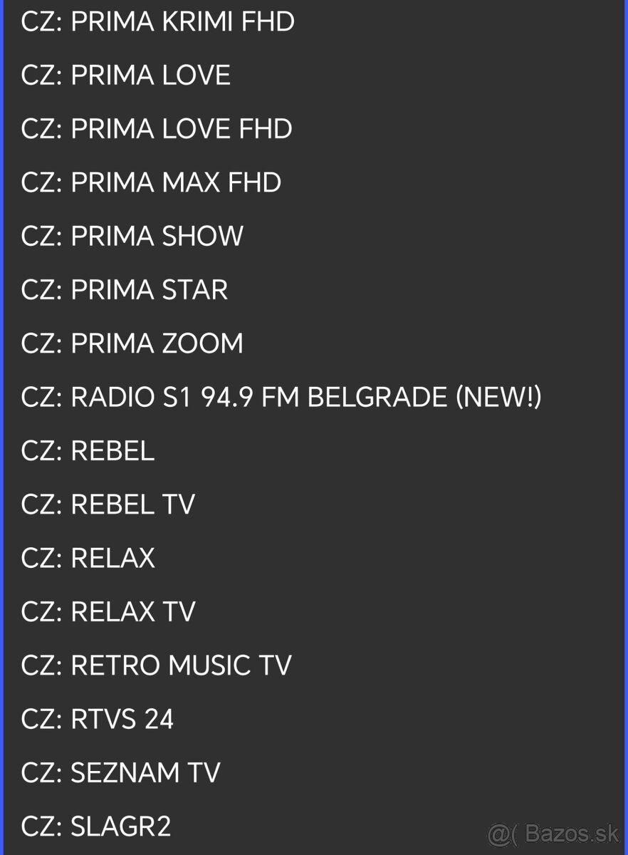 IPTV televize + Sportovní programy - 11
