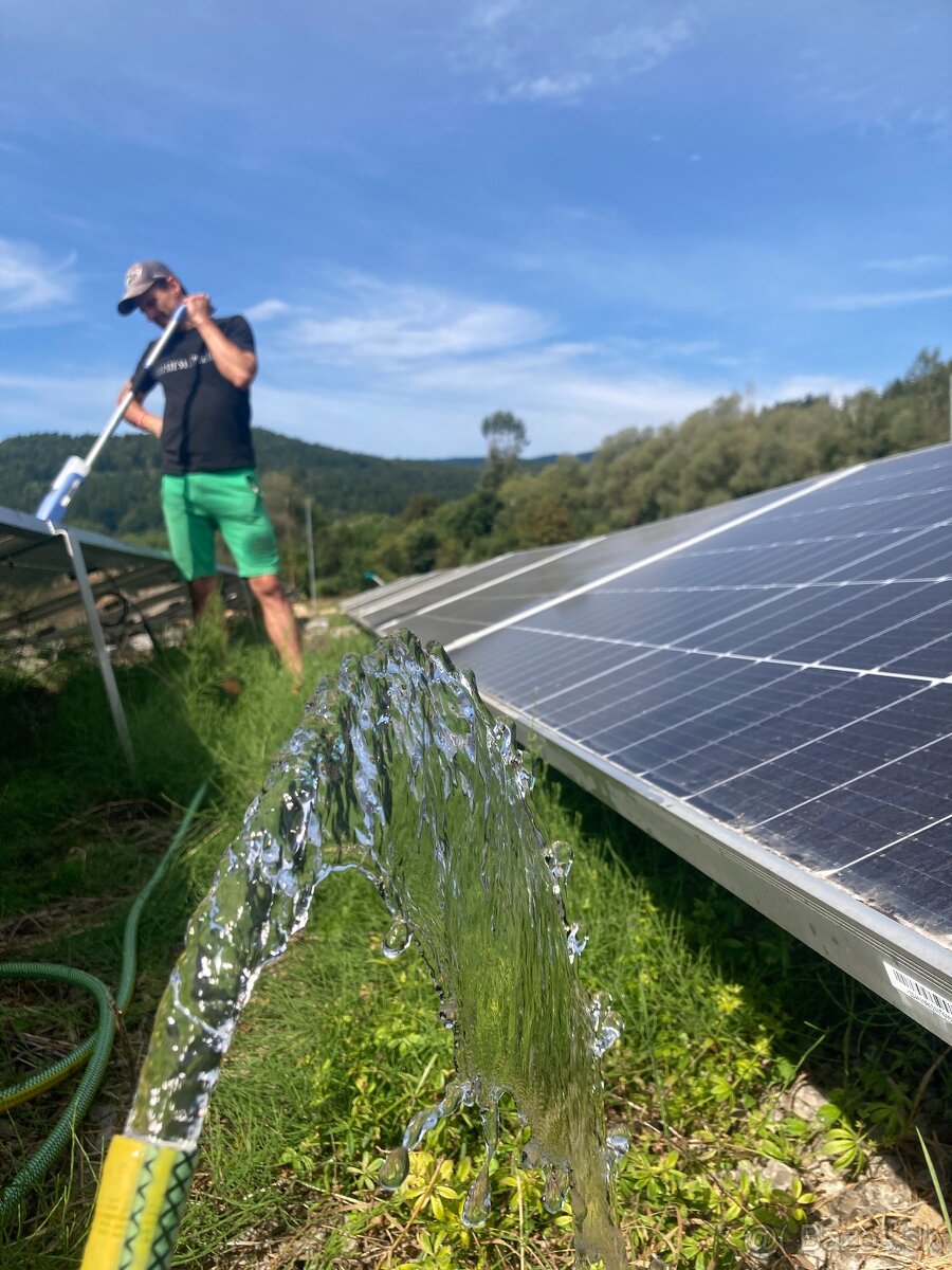 Údržba fotovoltaiky, umývanie a impregnácia FVE - 11