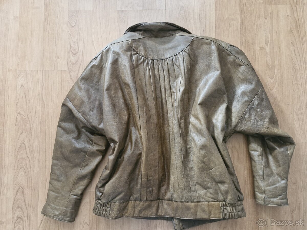 Vintage kožená bunda - 11