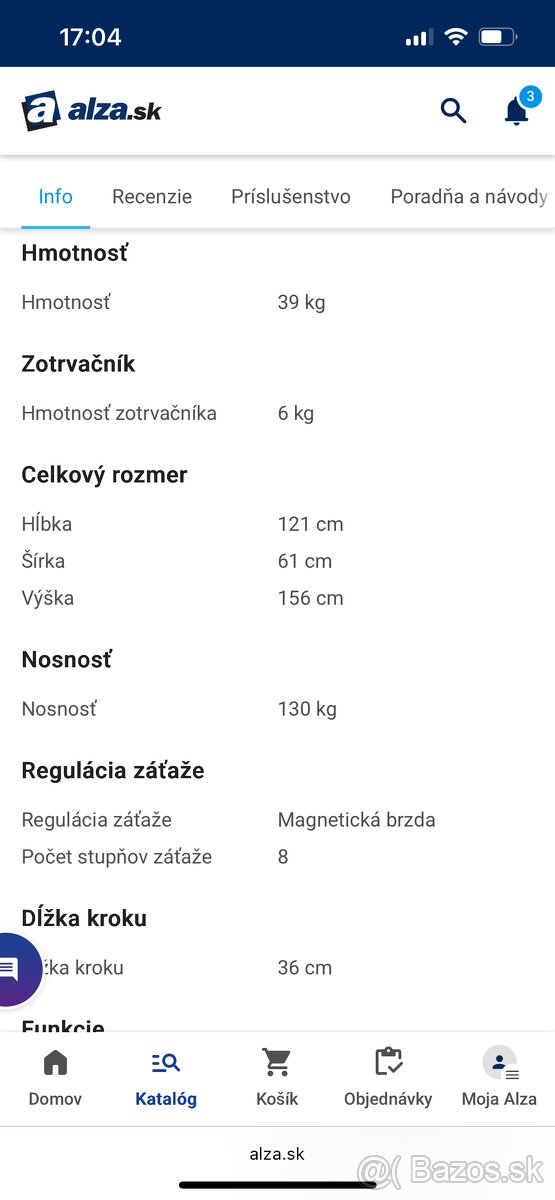 Elipticky trenažér Stormred Knight - 11