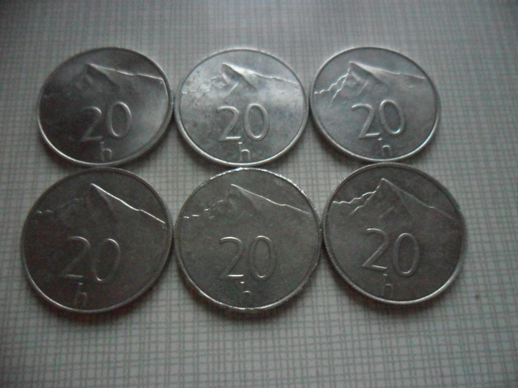 Mince - ČSFR + Slovensko ( r ô z n e ) - 11