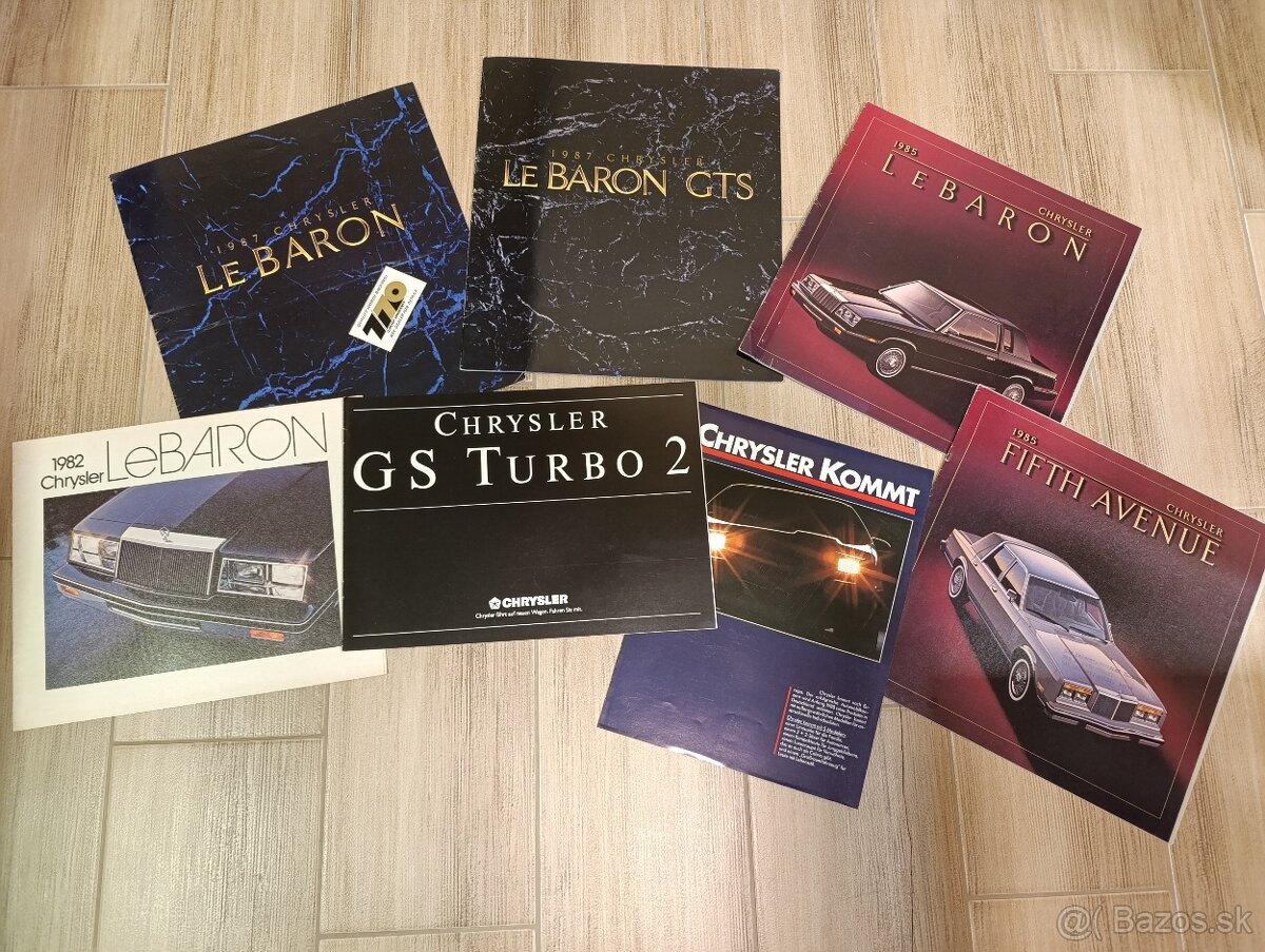 Prospekty Cadillac Chevrolet Chrysler, Dodge. - 11