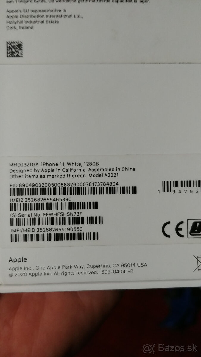 Predám repasovaný iPhone 11 white - 128gb - 11