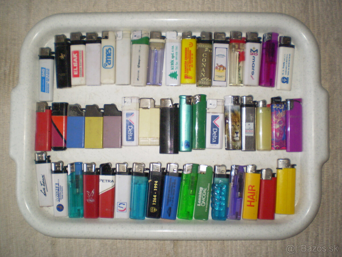 plynové zapaľovače plastové - 11