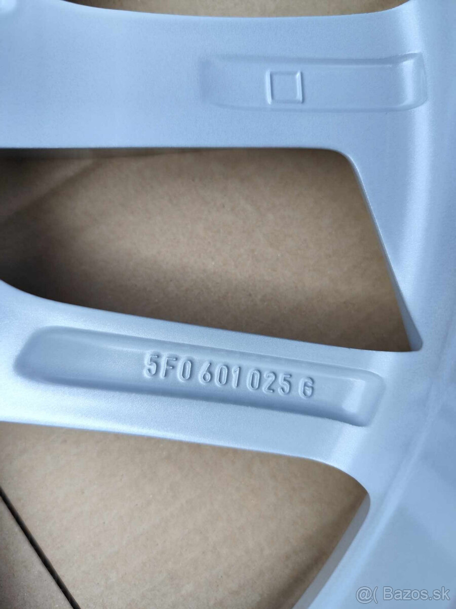 5x112 r17 ET49 x 7J elektróny originál SEAT + VW, ŠKODA - 11