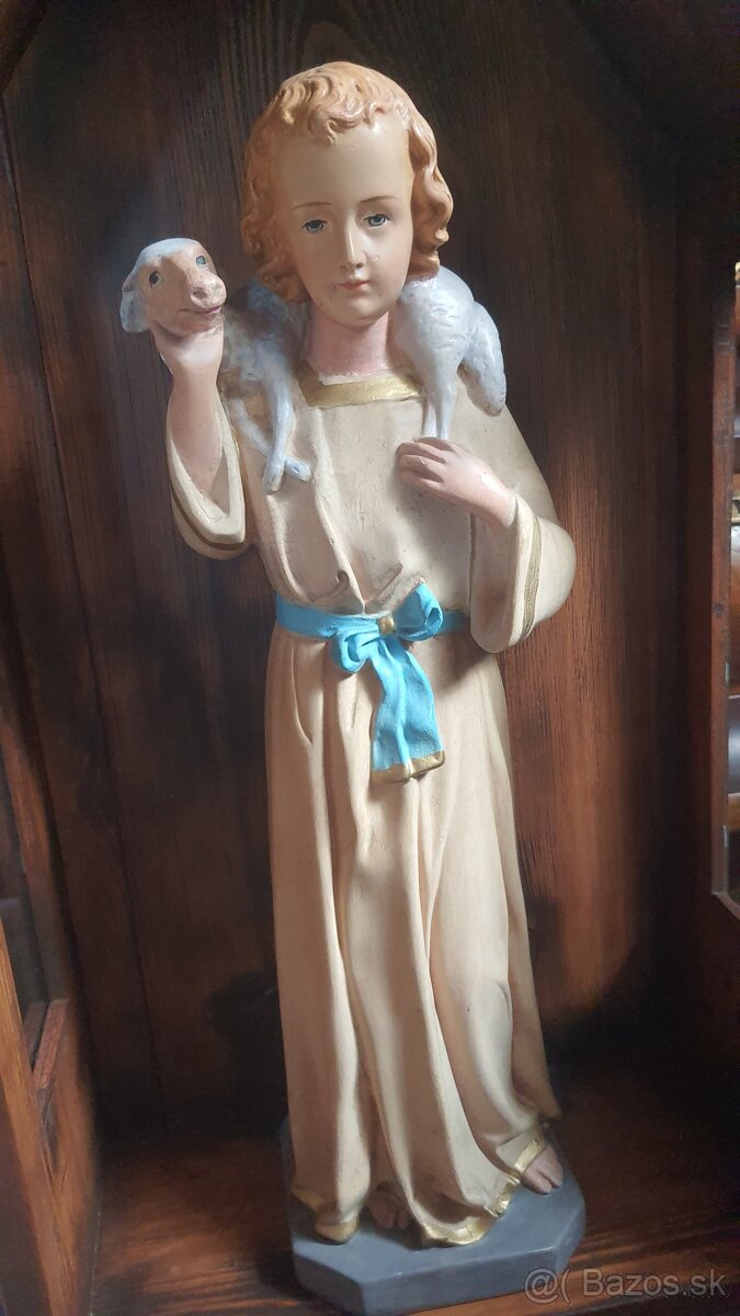 Starozitny relikviár a religiozne sochy. - 11