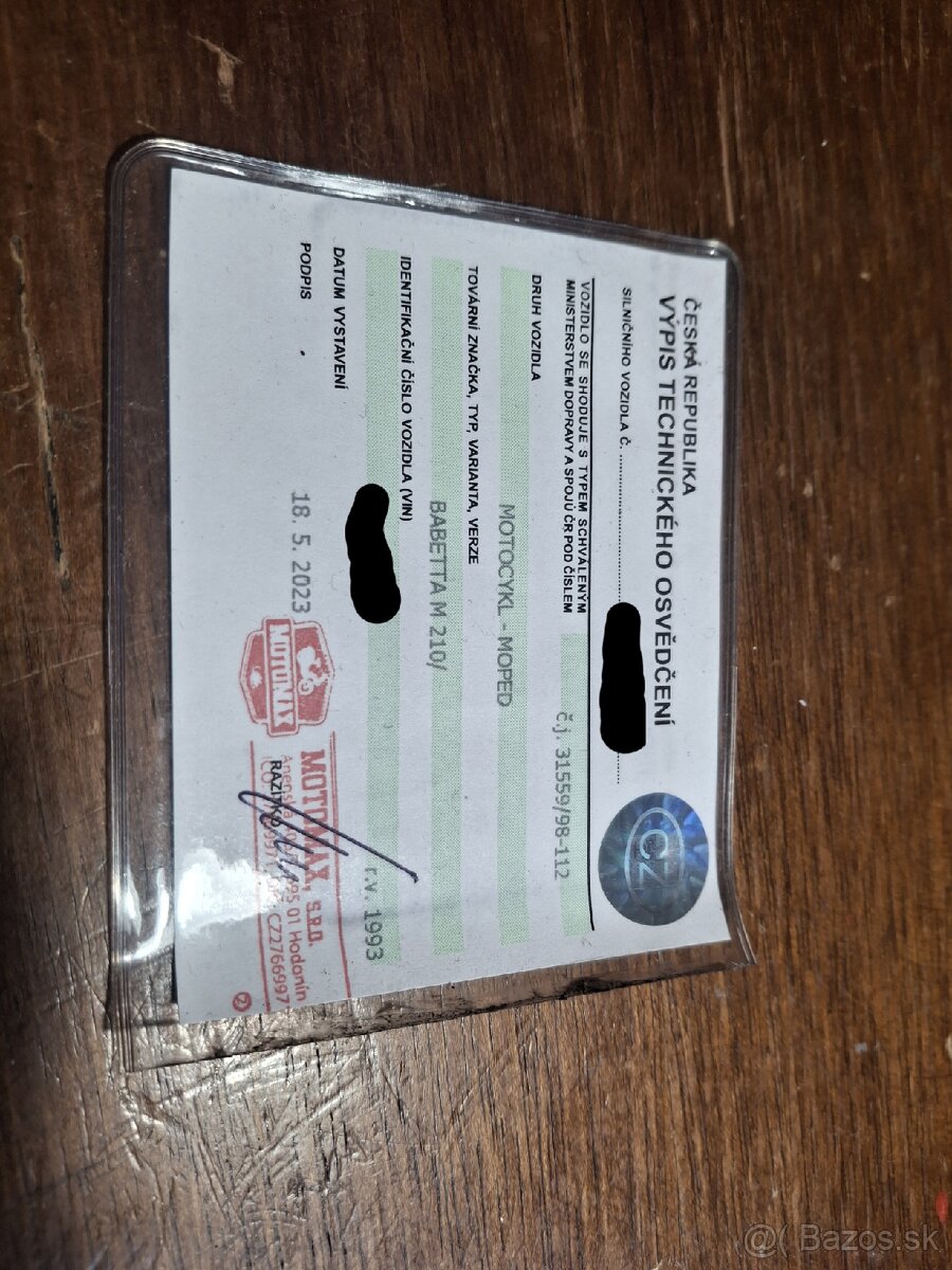 Babetta 210 . 121 LUX - 11