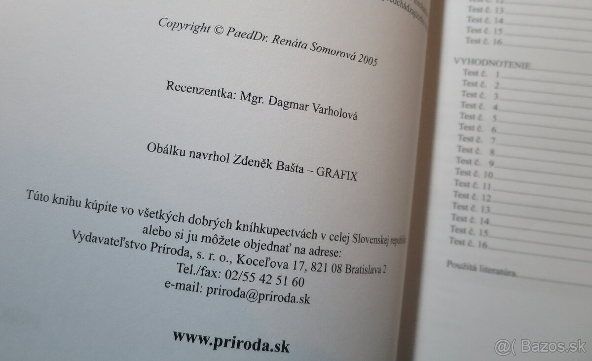 matematika + slovenský jazyk - testy pre 9.ročník (2005) - 11