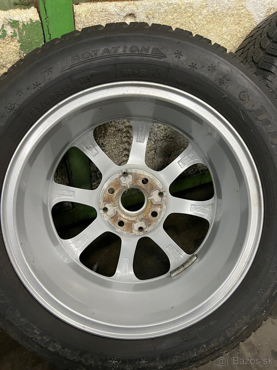 Elektróny smart 4x100, r15 , zimné pneumatiky - 11