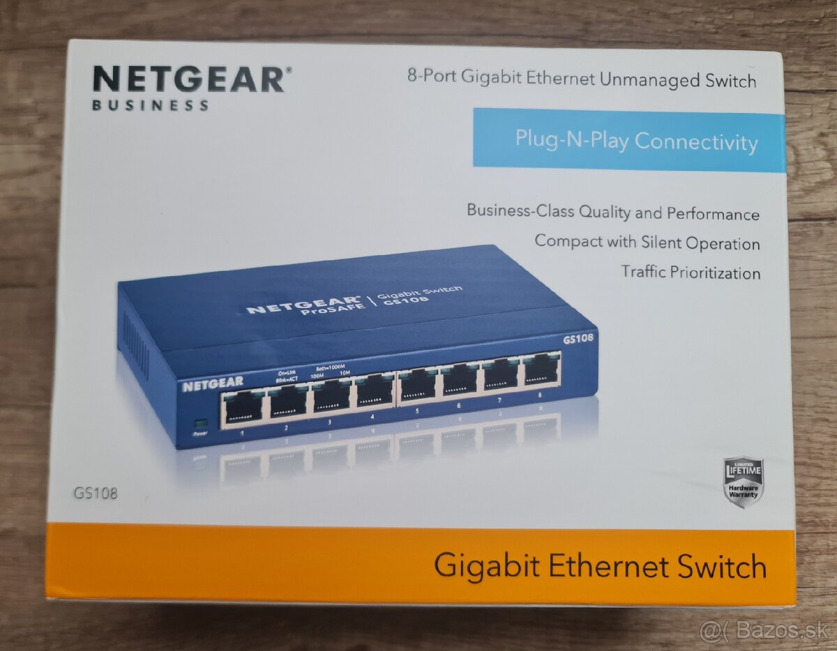 Netgear ProSAFE GS108 GbE switch - 11
