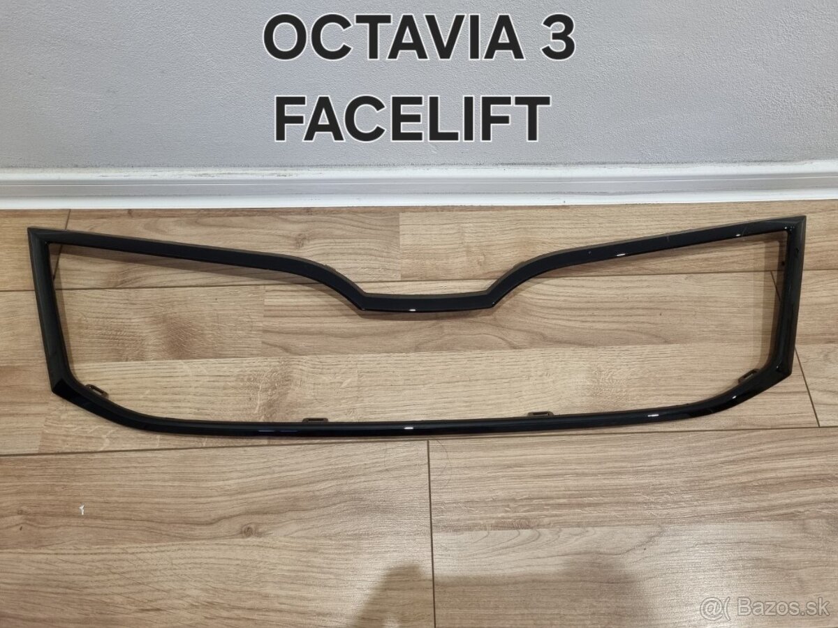 PREDNA MASKA OCTAVIA RAMCEK GRILU MASKY CIERNY - 11