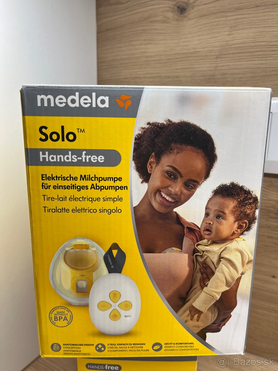 Medela Solo Hands-free odsávačka mlieka + nástavce - 11