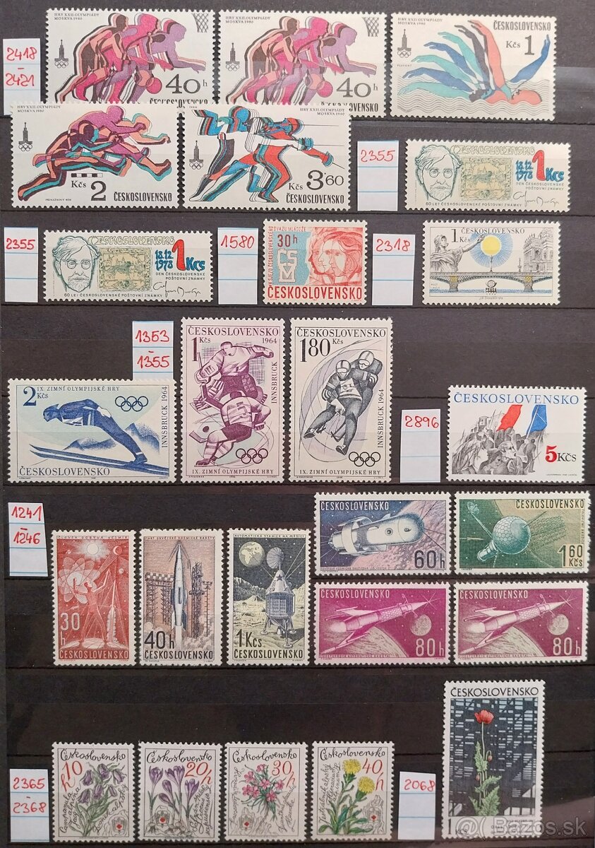 Známky ČESKOSLOVENSKO – 2 - 11