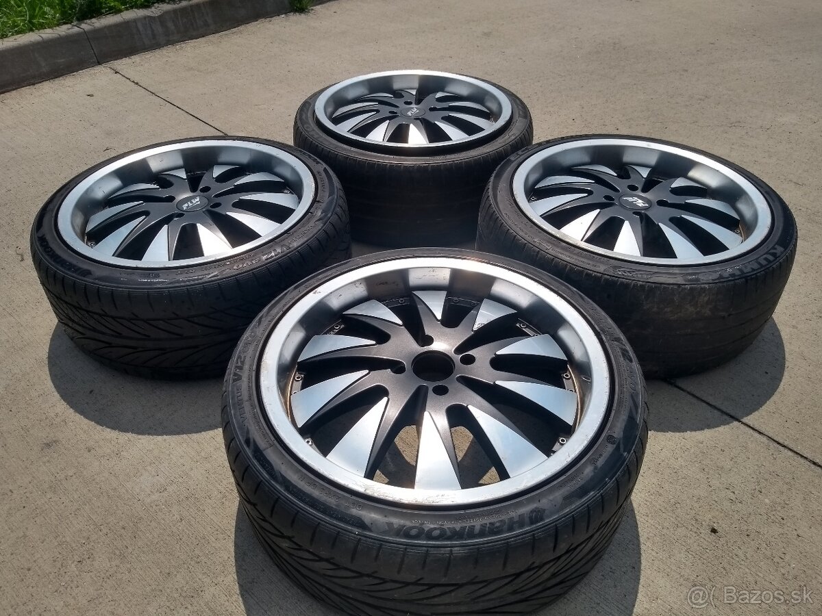 Prémiové športové hliníkové disky 4x100r17 s letnými pneu - 11