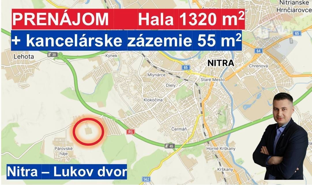 Prenájom haly 1320 m², Lukov dvor – Nitra. - 11