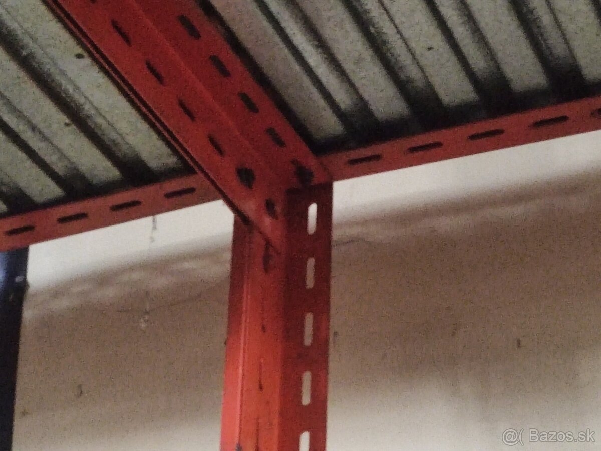 Predám pevné paletové regály - 11