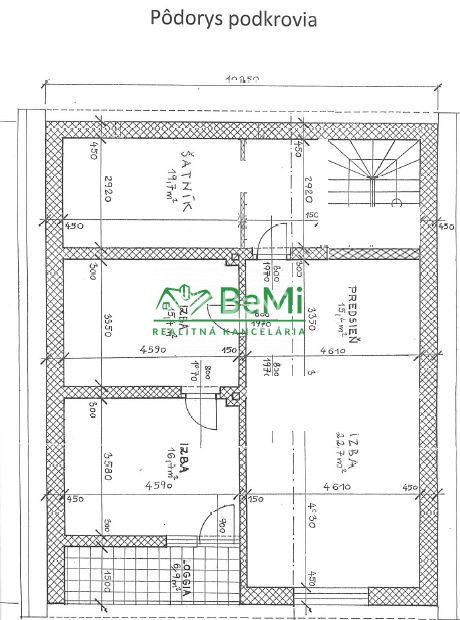 Nitra Zobor rodinný dom , pozemok 1 088 m2 ID 562-12-MIG - 11