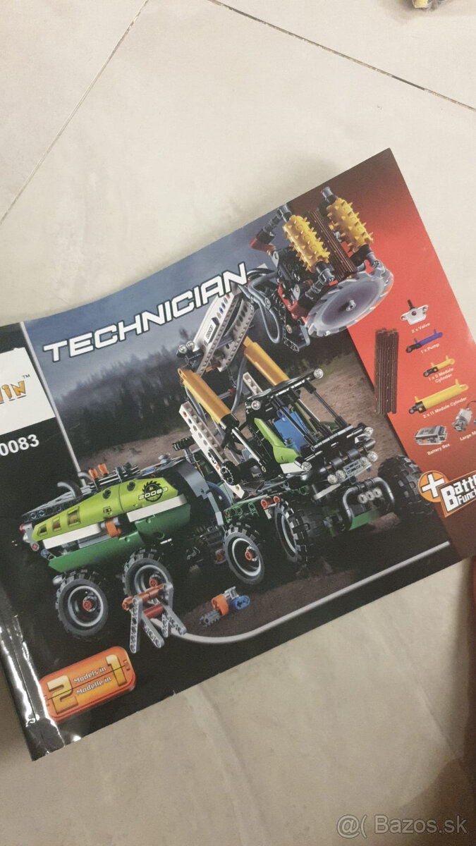 Stavebnica - lesny stroj - 11