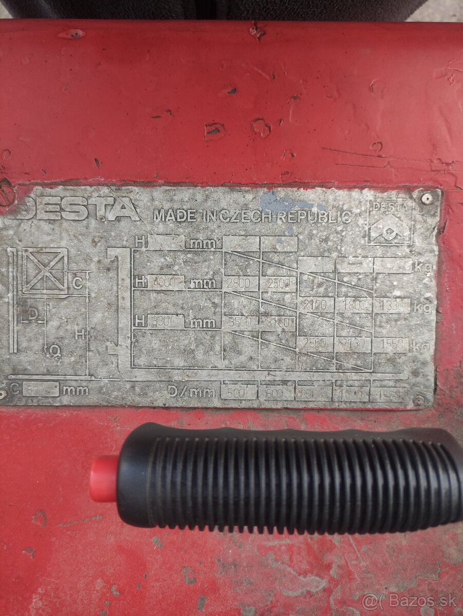 Predám VZV Desta DV 35A - 11